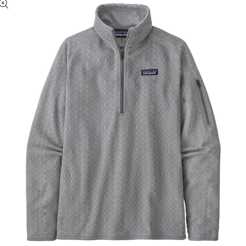Patagonia‎ Women's Better Sweater® 1/4-Zip Fleece sweatshirt size medium HUB